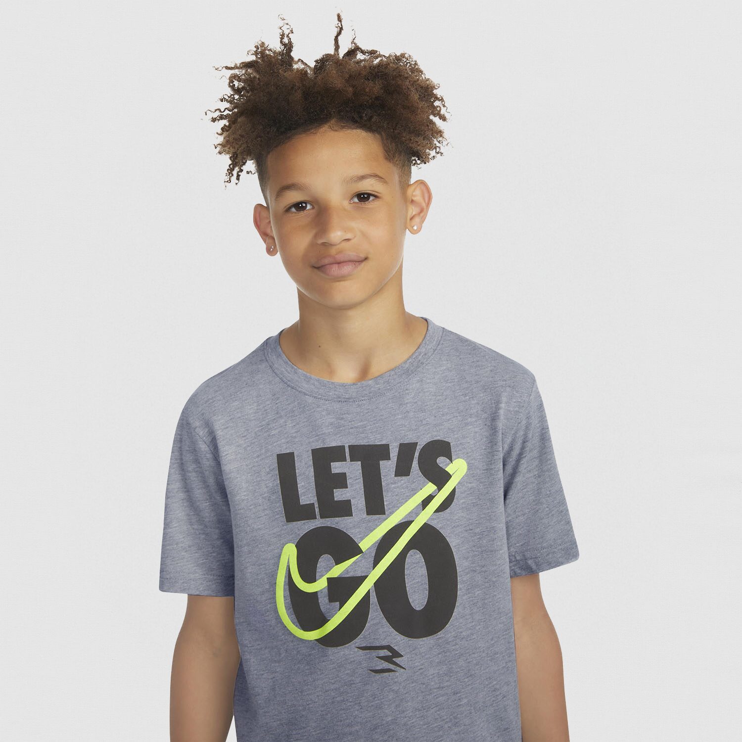 Nike 3BRAND by Russell Wilson Big Kid Boys Crew Neck Short Sleeve Regular Fit Graphic T-Shirt