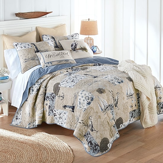 Donna Sharp Seascape Hypoallergenic Quilt Set