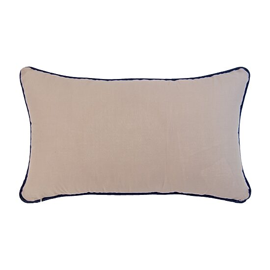 Donna Sharp Checker Indigo Nautical 2-pc. Rectangular Throw Pillow