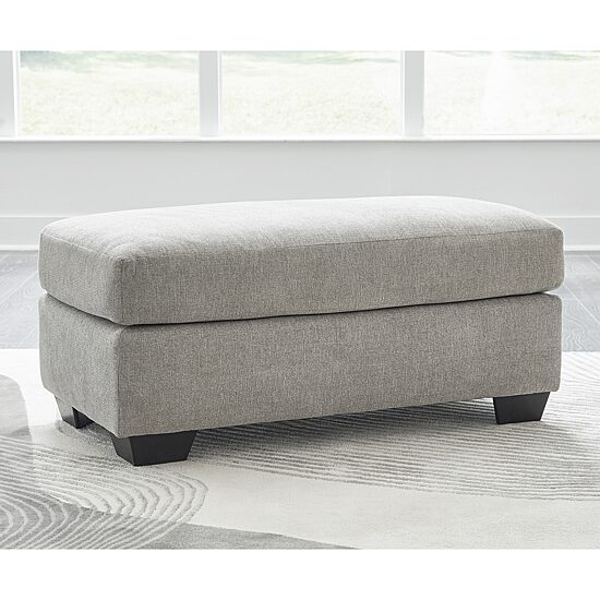 Signature Design by Ashley Avenal Park Ottoman in Gray