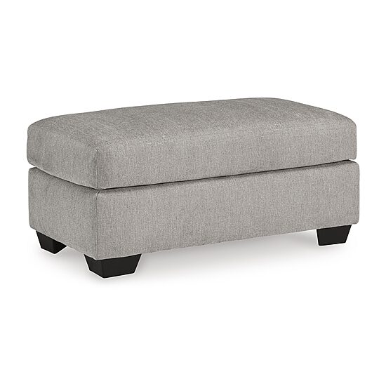Signature Design by Ashley Avenal Park Ottoman in Gray