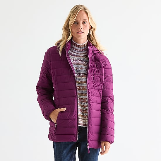 St. John's Bay Womens Midweight Jacket