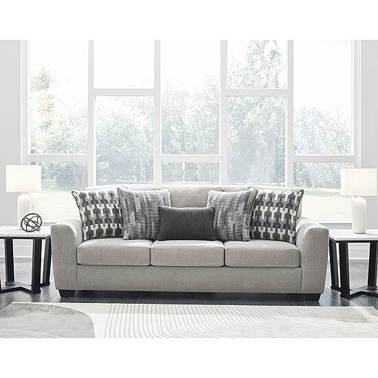 Signature Design by Ashley Avenal Park Sofa in Gray