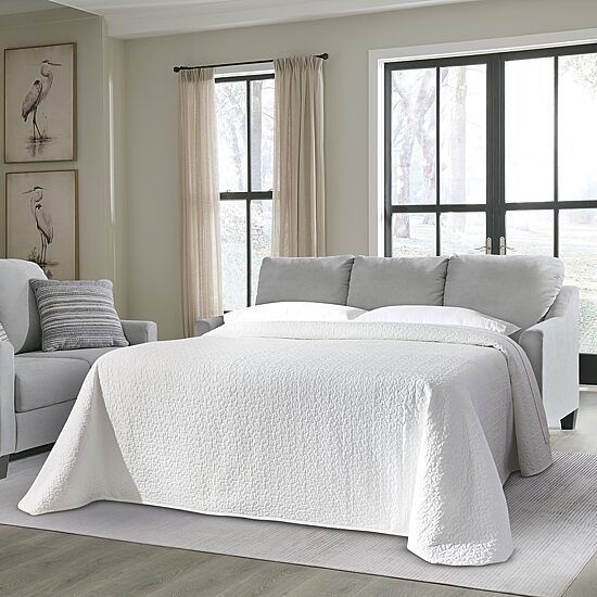 Signature Design by Ashley Adlai Queen Sofa Sleeper in Gray