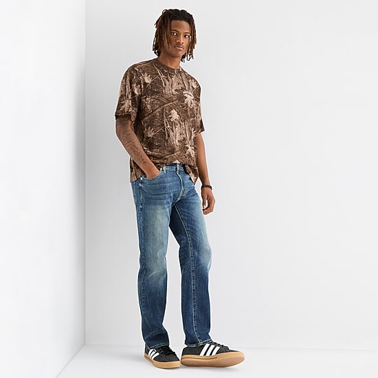 Arizona Mens Relaxed Fit Jean