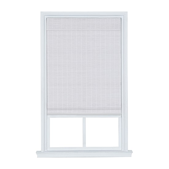 Home Basics Bayport Bamboo Cut-To-Width Light-Filtering Cordless Woven Wood Shade