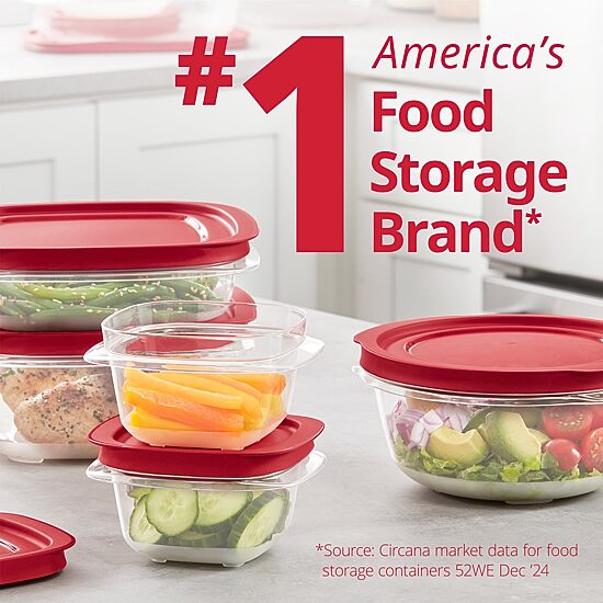 Rubbermaid Round 3-pc. Food Storage Set