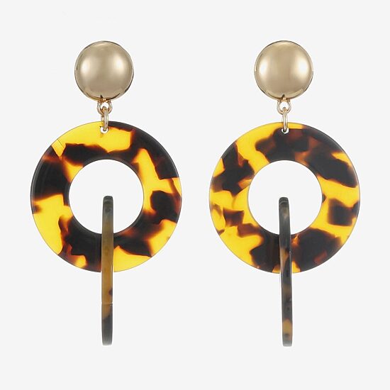 Bijoux Bar Womens Round Hypoallergenic Drop Earrings