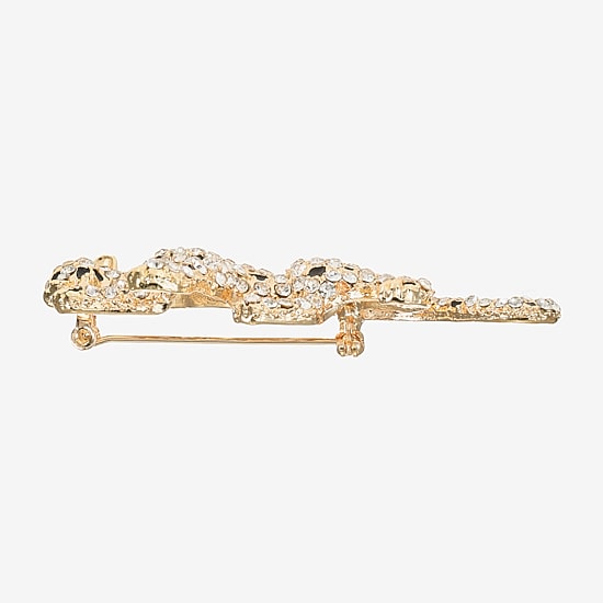 Bijoux Bar Black Glass Pin