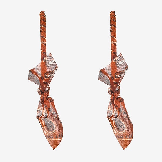 Bijoux Bar Womens 70mm Hypoallergenic Hoop Earrings