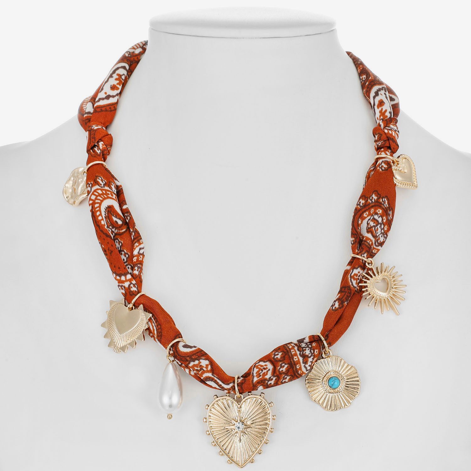 Bijoux Bar Womens 17 Inch Collar Necklace