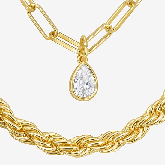 Rebecca Minkoff Womens 18 Inch Fashion Chain Necklace