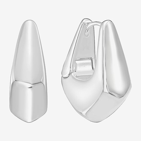 Rebecca Minkoff Womens 2.1mm Hoop Earrings