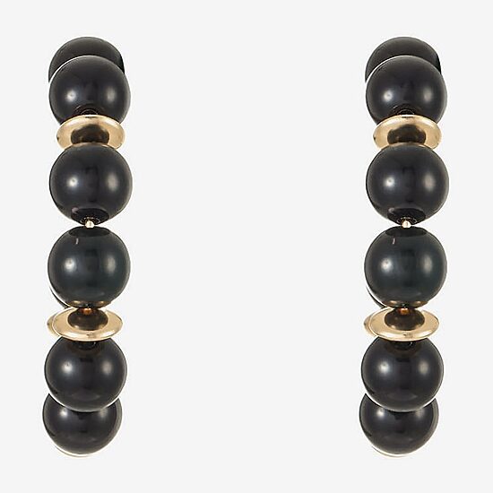 Liz Claiborne Womens 51mm Hypoallergenic Hoop Earrings