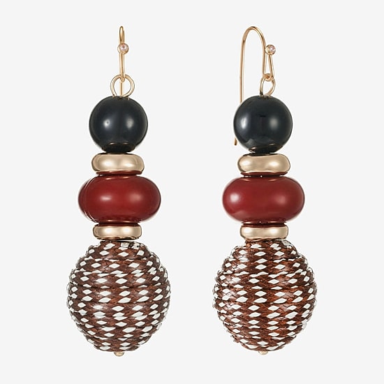 Mixit Womens Drop Earrings