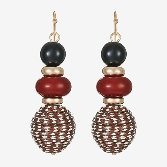 Mixit Womens Drop Earrings