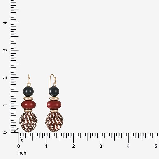 Mixit Womens Drop Earrings