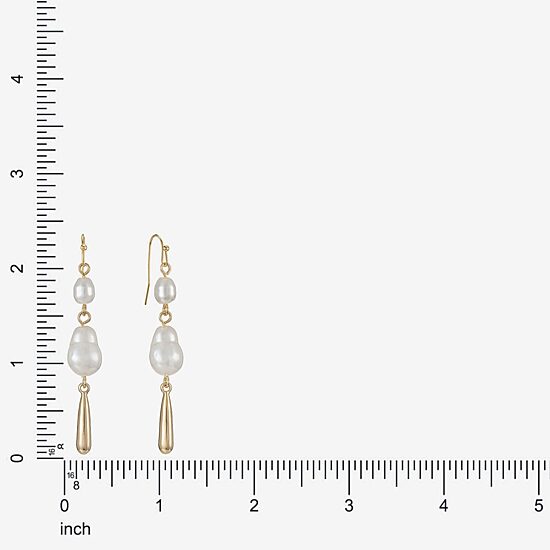Liz Claiborne Womens Drop Earrings