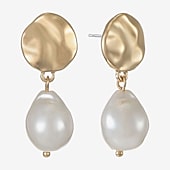 Liz Claiborne Womens Hypoallergenic Drop Earrings