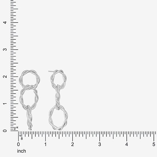 Liz Claiborne Womens Hypoallergenic Drop Earrings