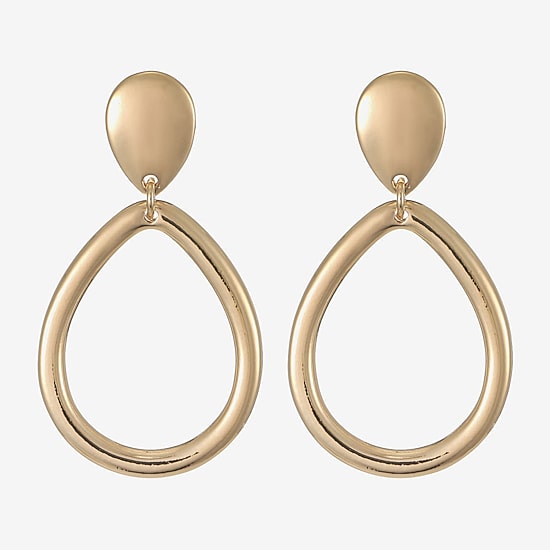 Liz Claiborne Womens Hypoallergenic Drop Earrings