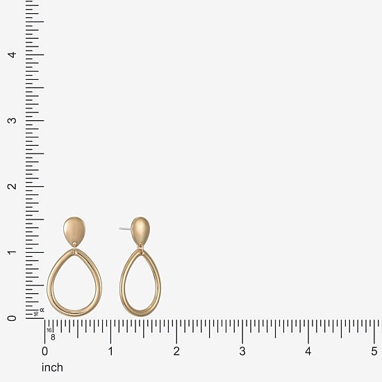 Liz Claiborne Womens Hypoallergenic Drop Earrings