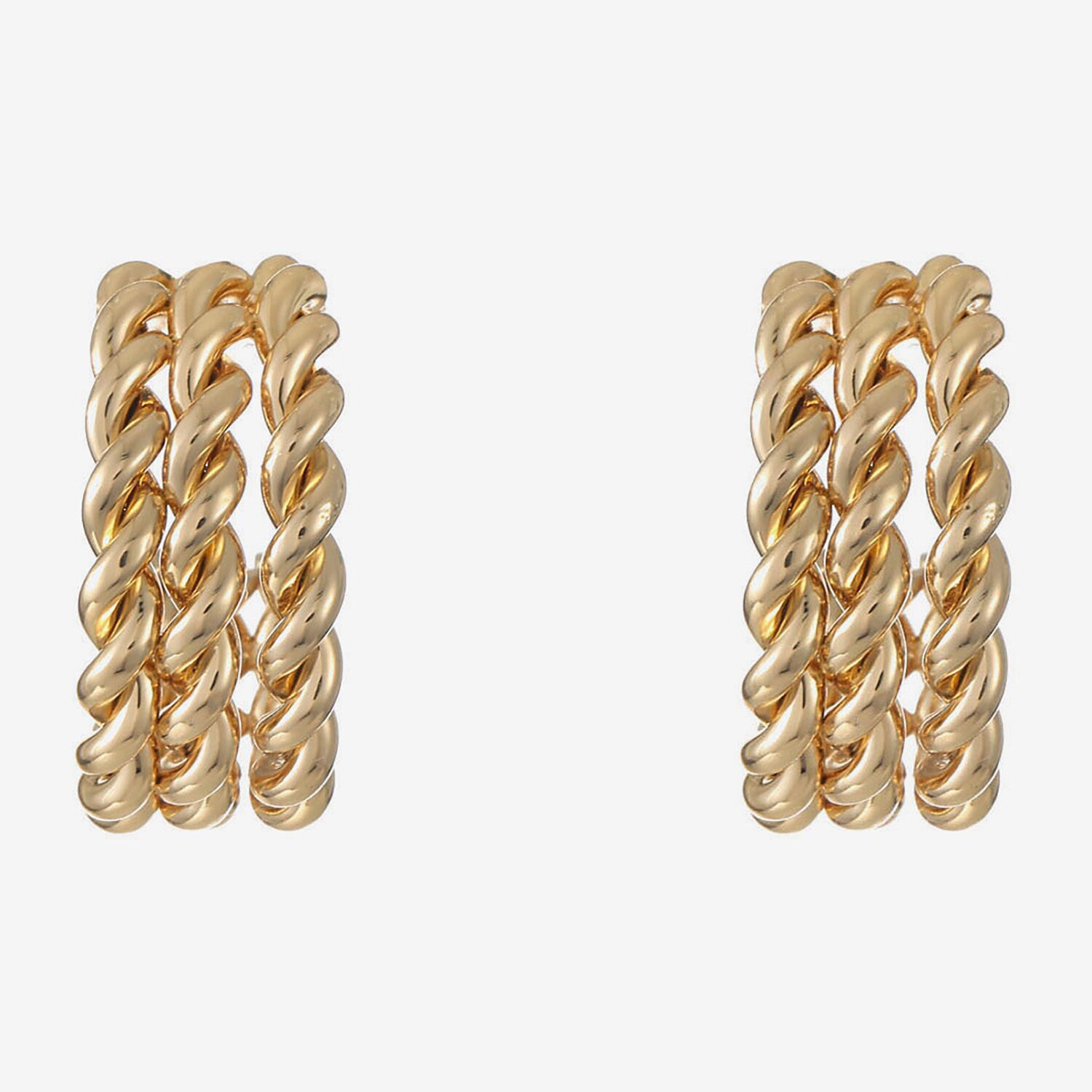 Liz Claiborne Womens 20mm Hypoallergenic Hoop Earrings