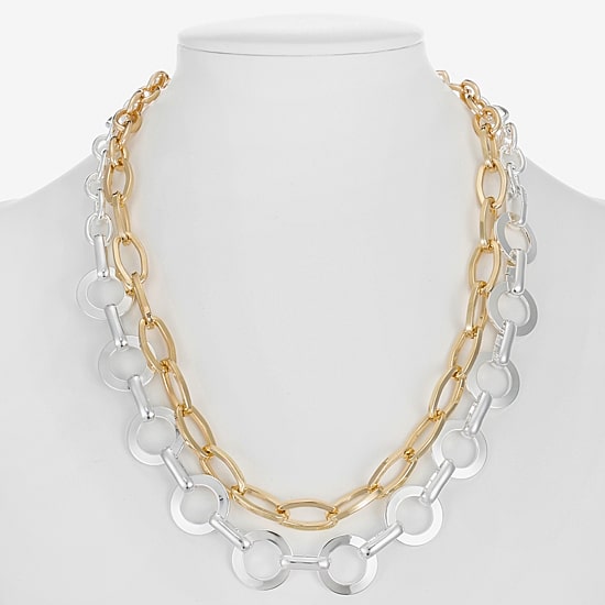Liz Claiborne Womens 17 Inch Collar Necklace
