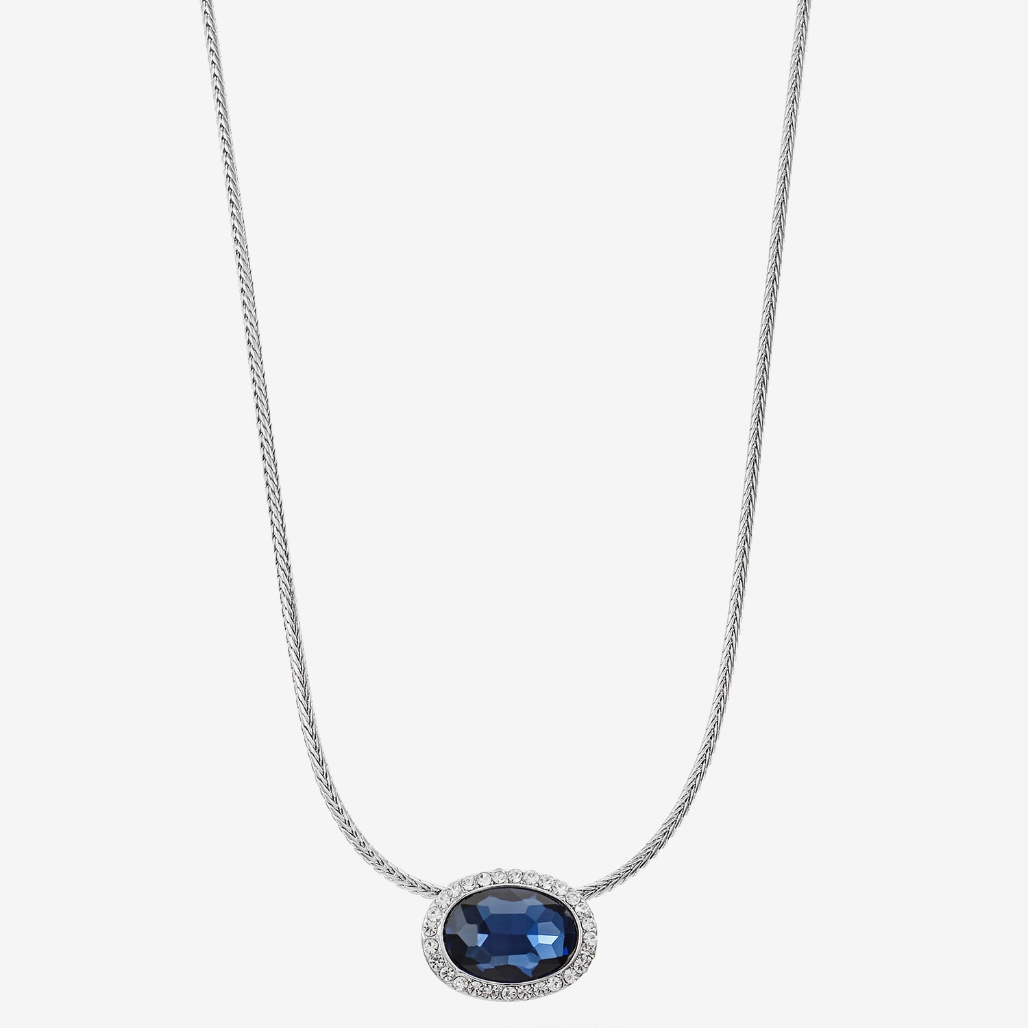 Monet Jewelry Womens Red Glass Oval 17 Inch Pendant Necklace