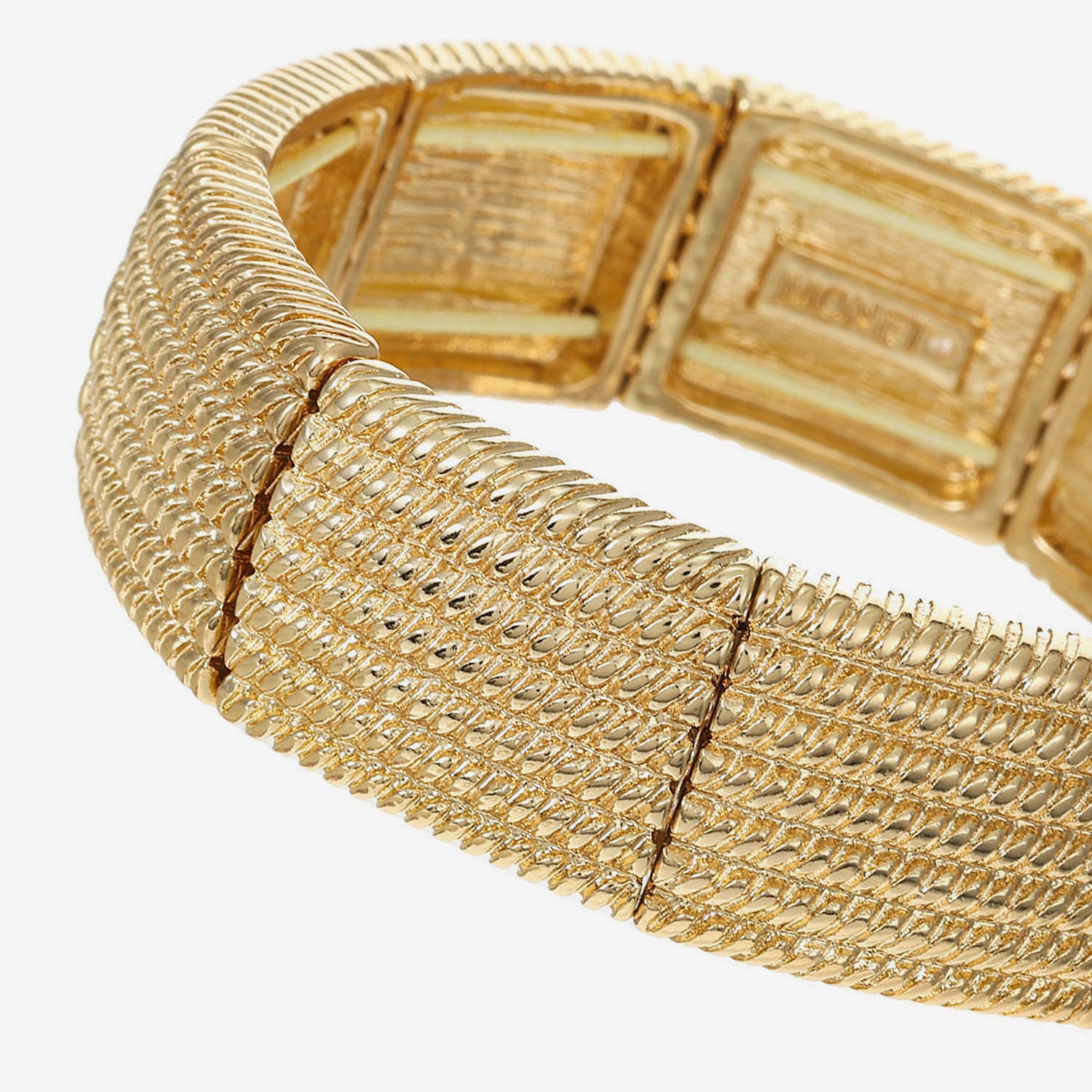 Monet Jewelry Womens Rectangular Stretch Bracelet