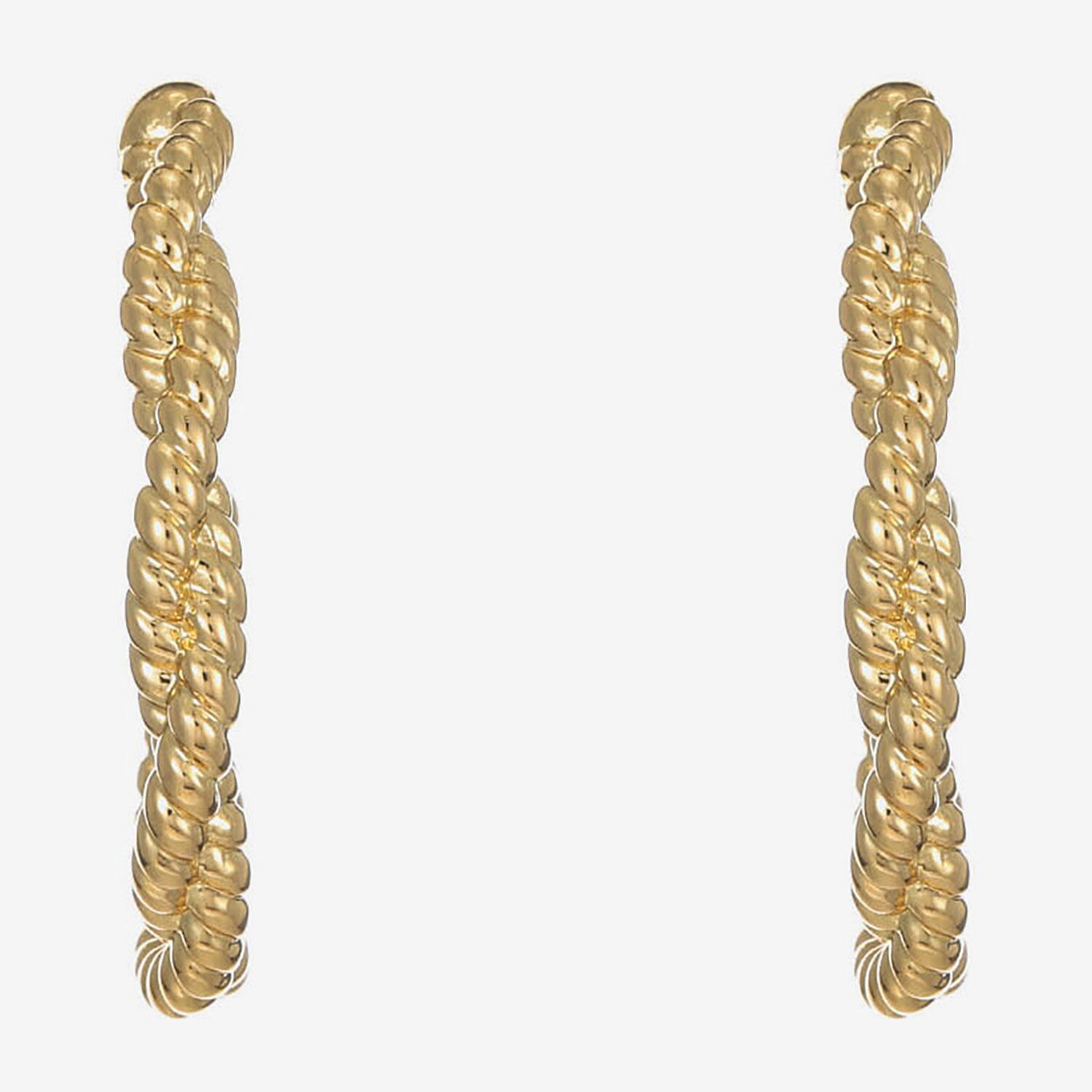 Monet Jewelry Womens 25mm Hypoallergenic Hoop Earrings
