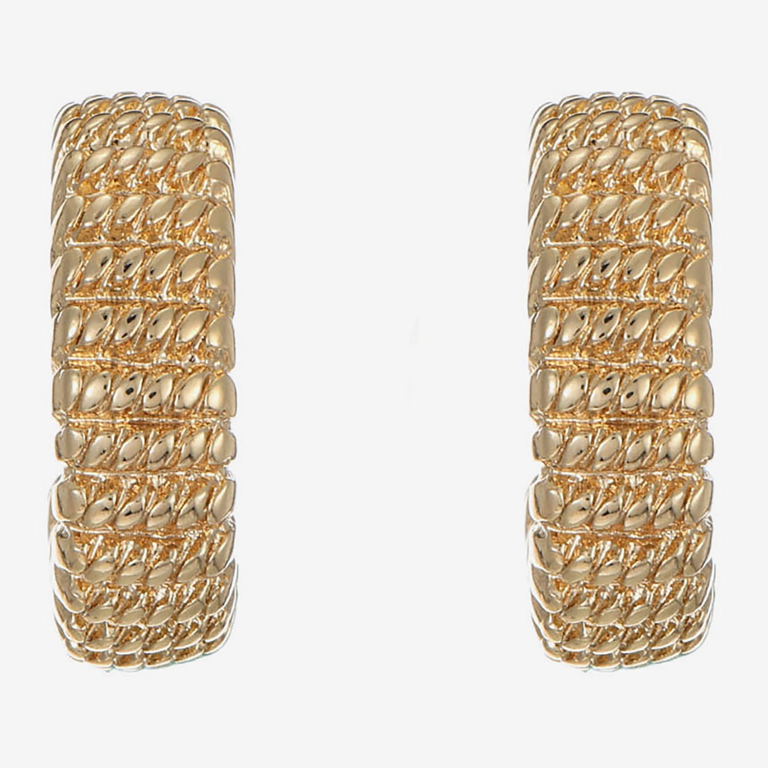 Monet Jewelry Womens 15mm Hypoallergenic Hoop Earrings