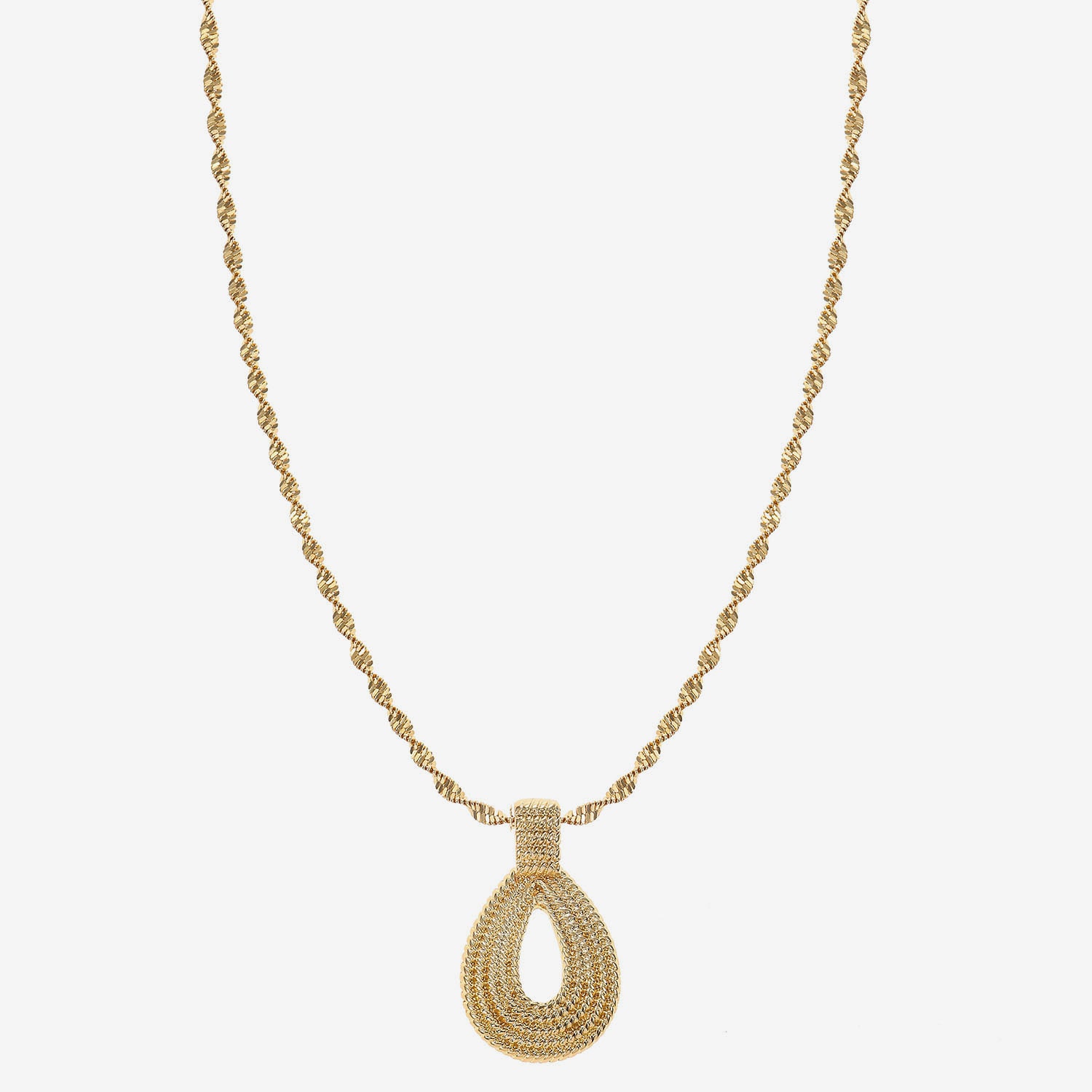 Monet Jewelry Womens 17 Inch Pendant Necklace