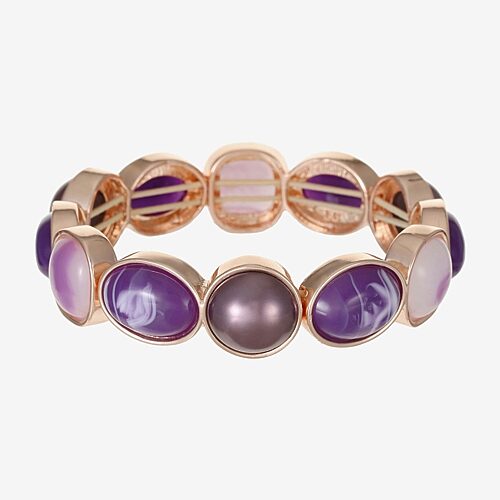 Liz Claiborne Womens Stretch Bracelet In Purple