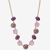Liz Claiborne Womens 17 Inch Collar Necklace