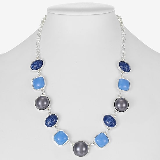 Liz Claiborne Womens 17 Inch Collar Necklace
