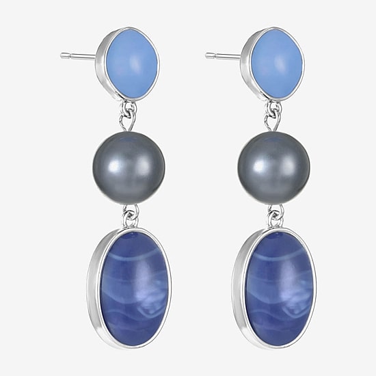 Liz Claiborne Womens Hypoallergenic Drop Earrings