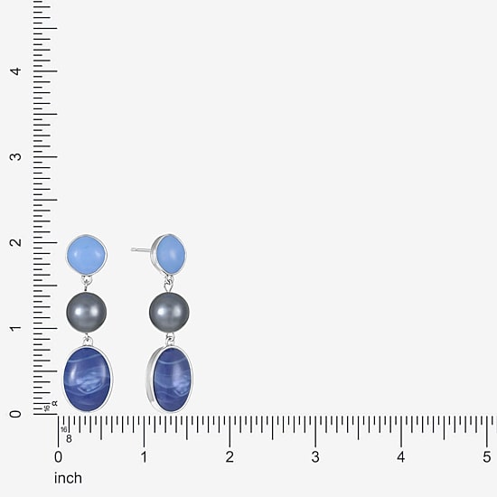 Liz Claiborne Womens Hypoallergenic Drop Earrings