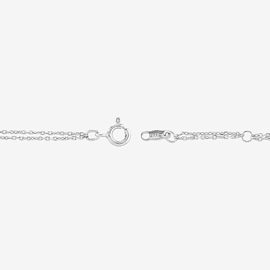 Limited Quantities! Womens Sterling Silver 8 1/4 Inch Solid Cable Chain Bracelet