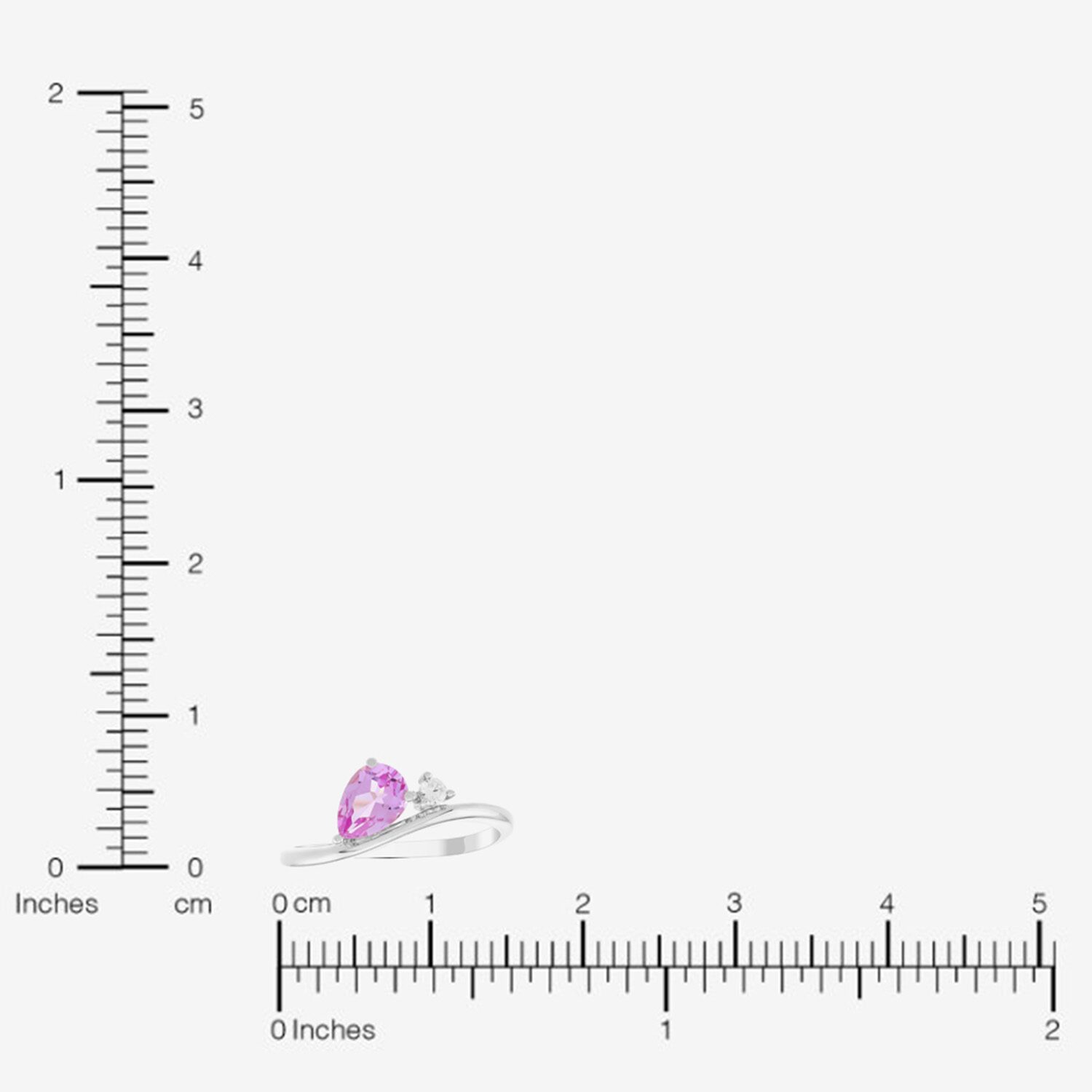 Limited Quantities! Womens Lab Created Pink Sapphire Sterling Silver Cocktail Ring