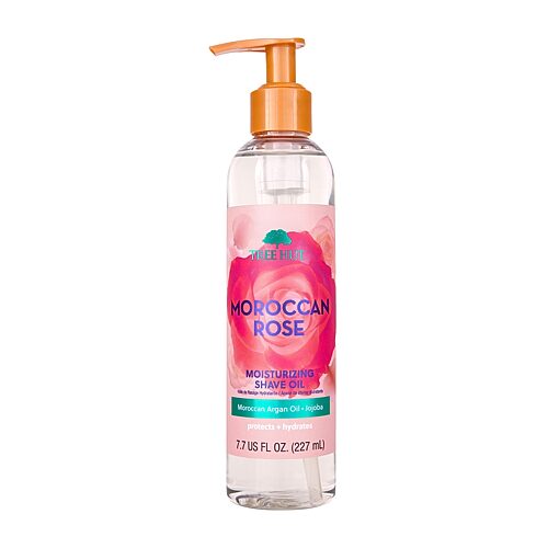 Tree Hut Moroccan Rose Shave Oil In Transparent