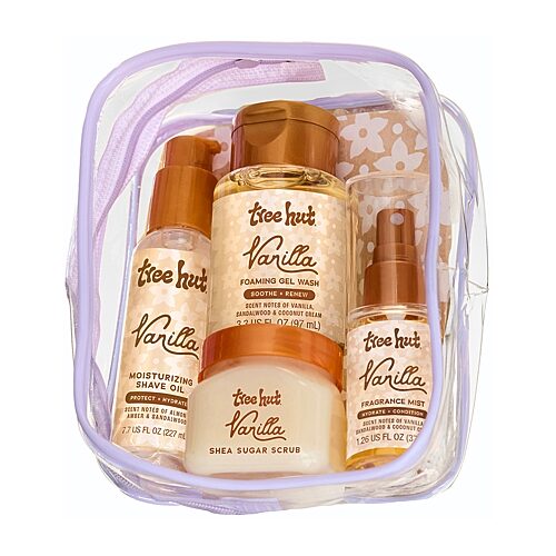 Tree Hut Vanilla On-the-go Kit In Transparent