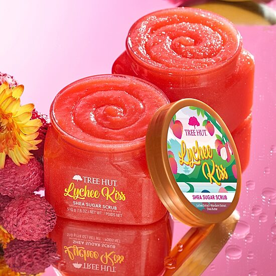 Tree Hut® Lychee Kiss Shea Sugar Scrub
