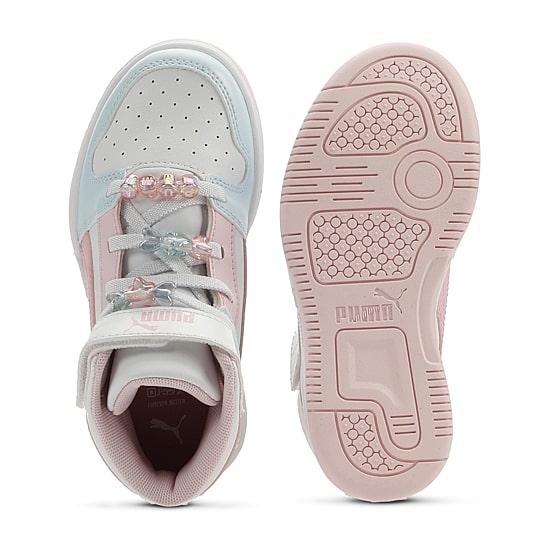 PUMA Rebound Layup Little Kid Girls Basketball Shoes