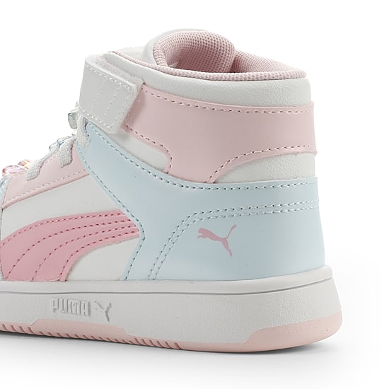 PUMA Rebound Layup Little Kid Girls Basketball Shoes