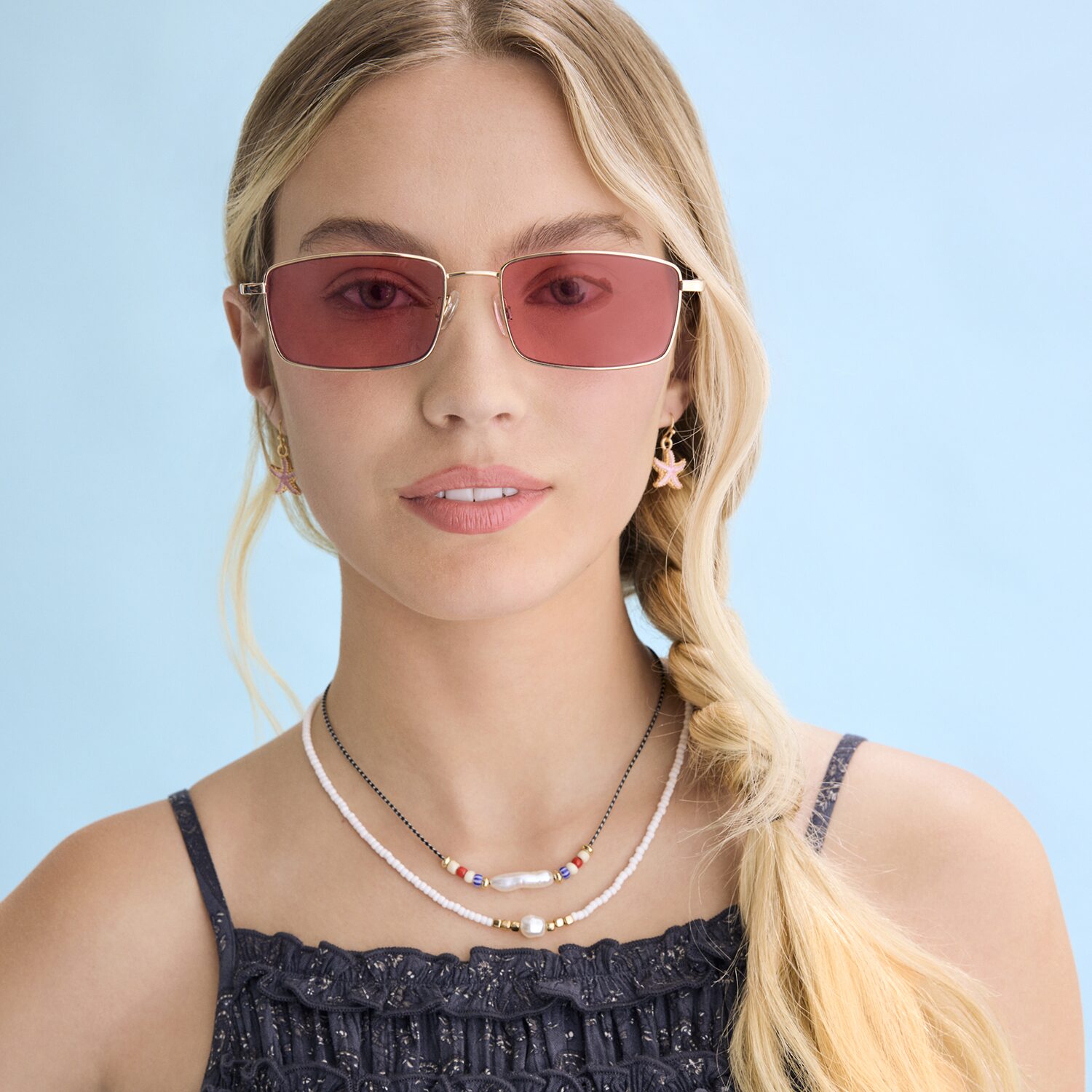 BCBGeneration Metal Womens UV PROTECTION Sunglasses