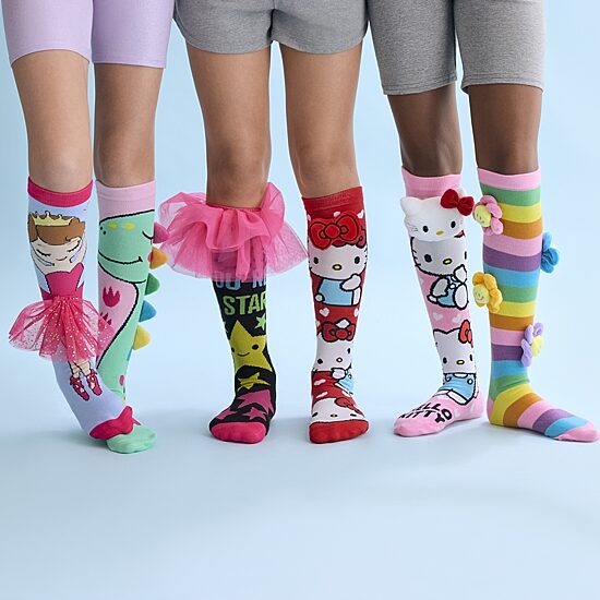 Novelty Crazy Sock Unisex 1 Pair Knee High Socks