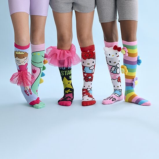 Novelty Crazy Sock Unisex 1 Pair Knee High Socks