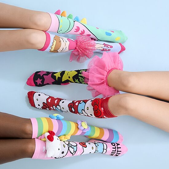 Novelty Crazy Sock Unisex 1 Pair Knee High Socks