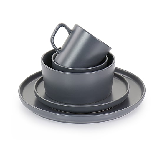Elama Luxmatte 20-pc. Stoneware Dinnerware Set